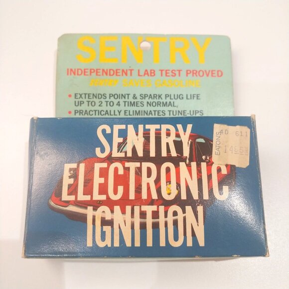Vintage Sentry Electronic Ignition. 6or 12 volt 4,6,8‎ cyl. NOS - Picture 1 of 4